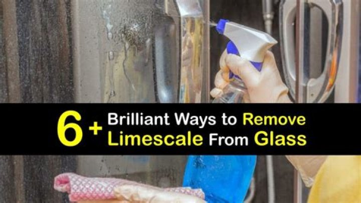 Can limescale etch glass?