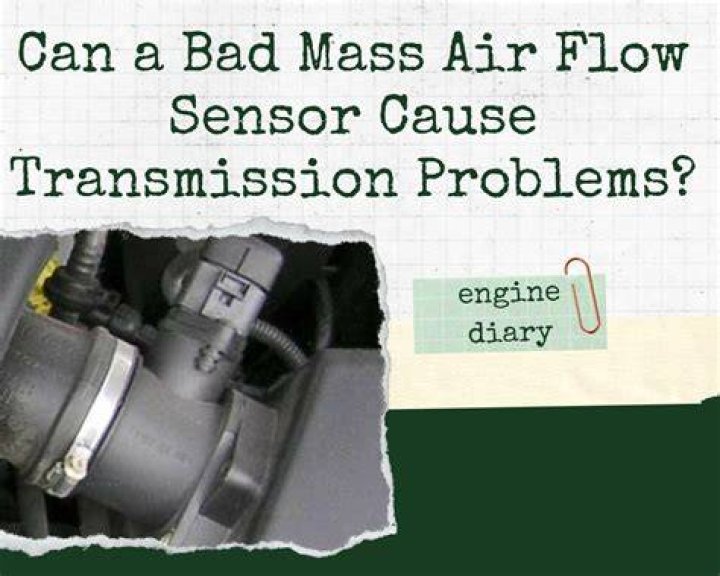 Can the mass airflow sensor affect the transmission shifting?
