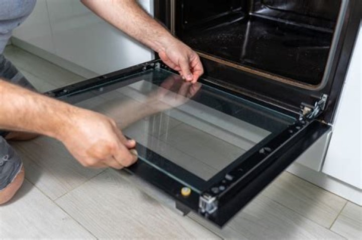Can you clean between glass on oven door?