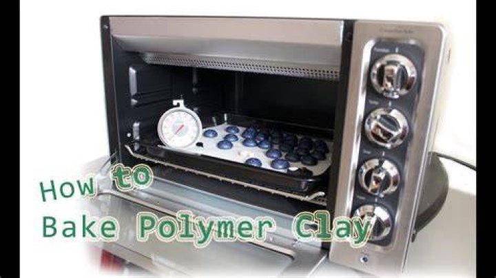 Can you use a toaster oven to bake polymer clay?
