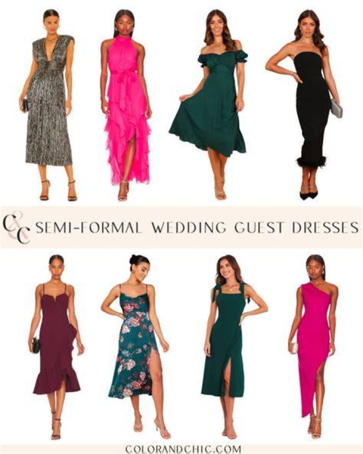 Can you wear a maxi dress to a semi formal wedding?