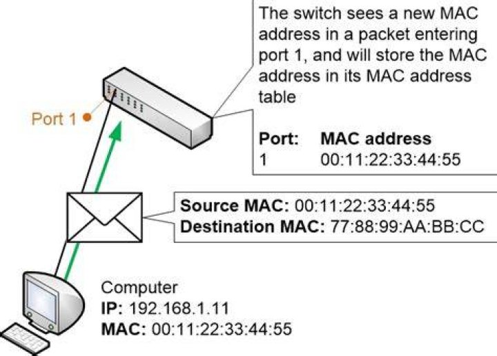 Does a switch have a MAC address?