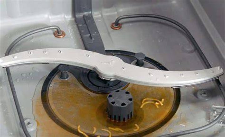 How do I know if my dishwasher drain is clogged?