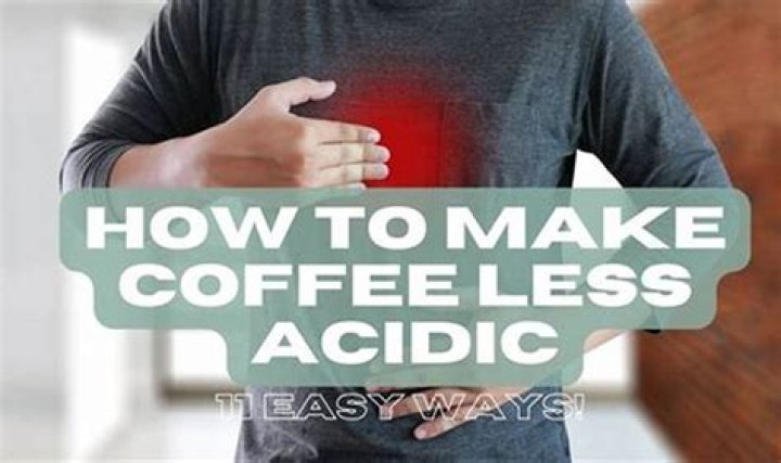 How do I make coffee taste acidic?