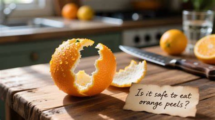 How do you eat an orange without making a mess?