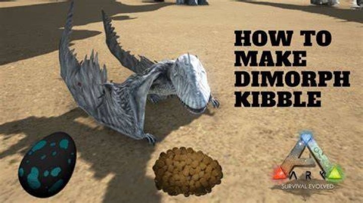 How do you make Dimorph kibble in Ark?