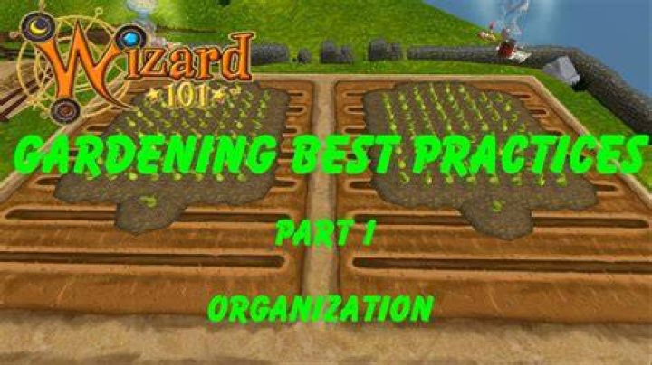 How do you start gardening in wizard101?