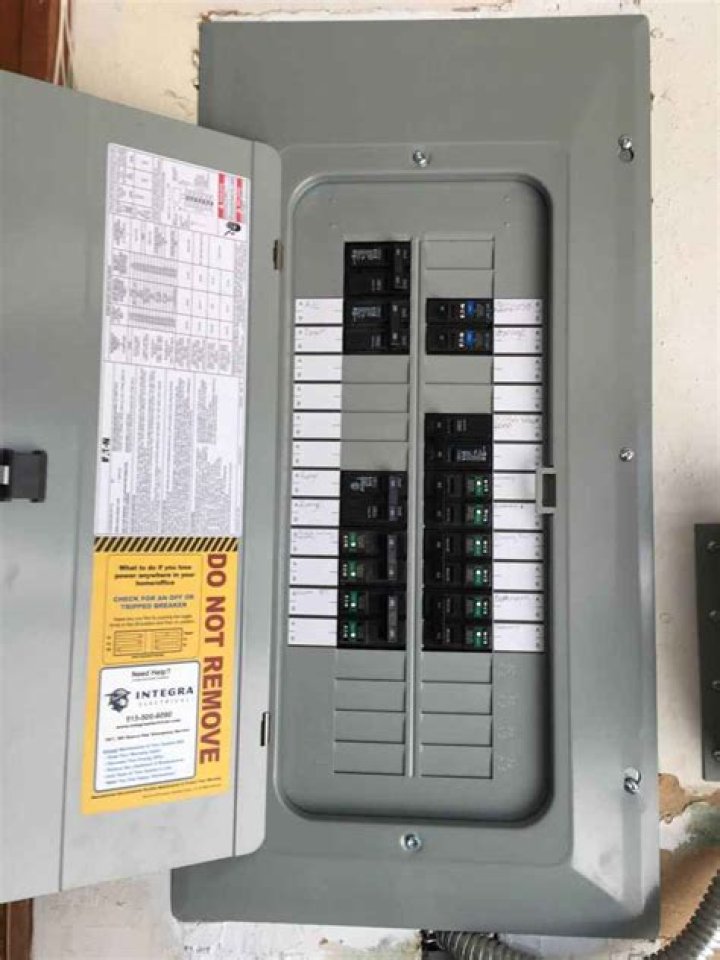 How many breakers can I put in a 100 amp panel?