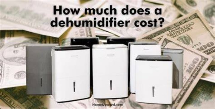 How much does it cost to fix a dehumidifier?
