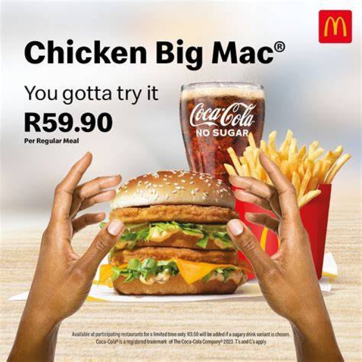 How much is a Big Mac in SA?