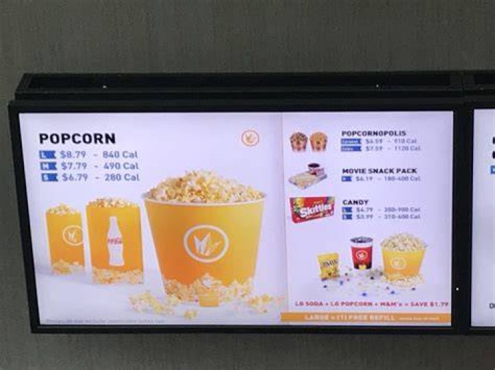 How much is a small popcorn at EPIC Theaters?