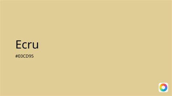 Is Ecru a warm or cool color?