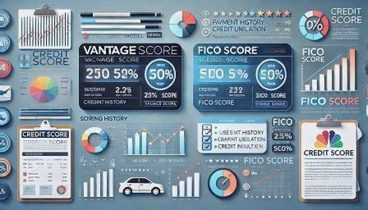 Is VantageScore lower than FICO?
