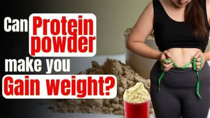 Should I take protein powder to gain weight?