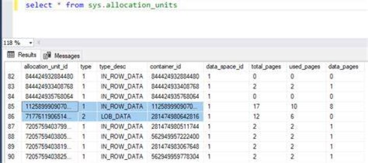 What are the system tables in SQL Server?