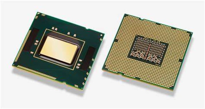 What does a CPU look like in a computer?