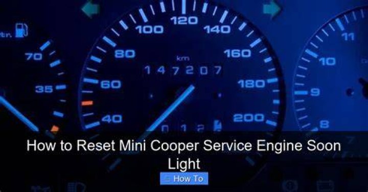 What does service engine soon mean on Mini Cooper?