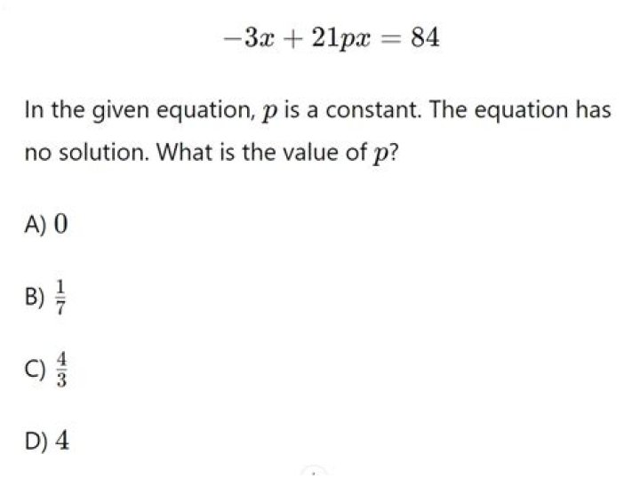What is a constant in math SAT?