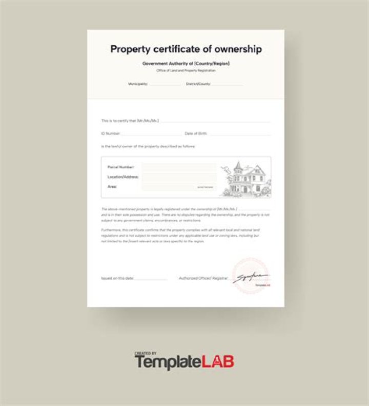 What is considered proof of ownership?