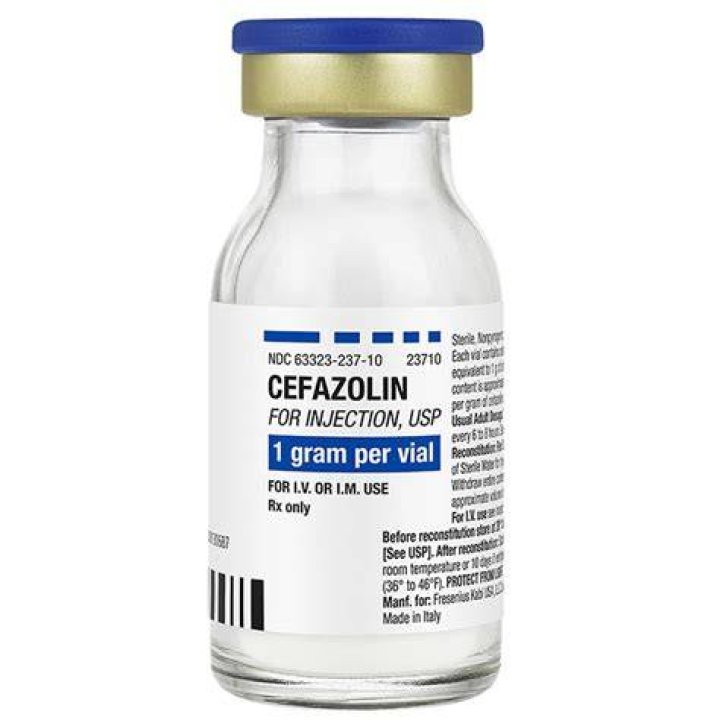 What is the generic name of cefazolin?