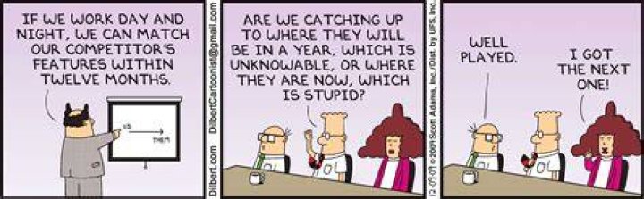 What is up with Dilbert?