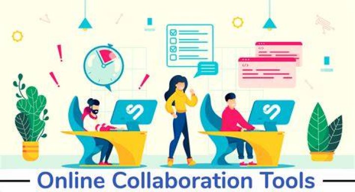 What software applications are used to collaborate online?