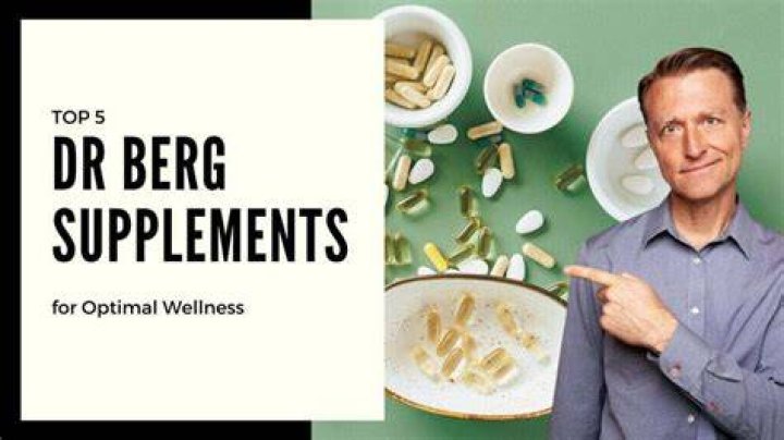 What supplements does Dr Berg take?