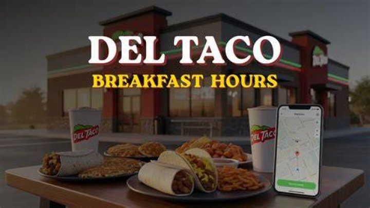 What time does Del Taco stop serving breakfast?