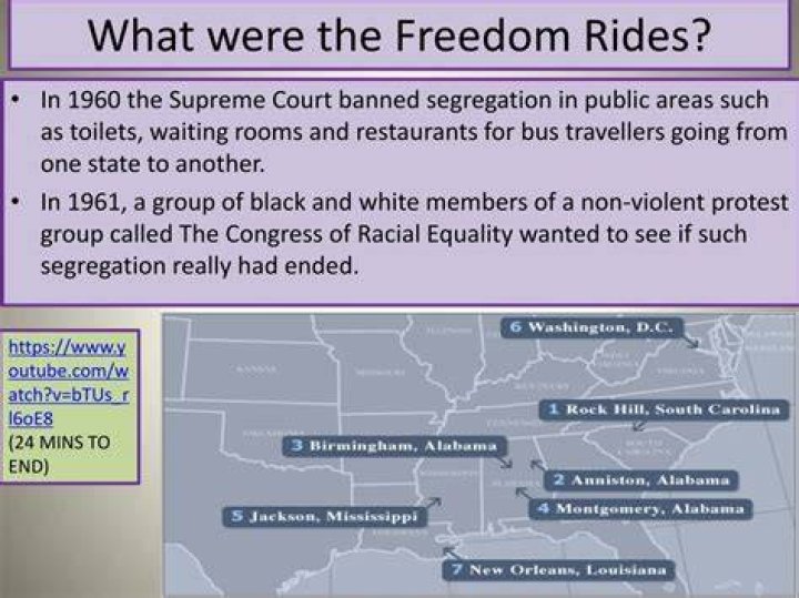 What were sit ins and freedom rides?