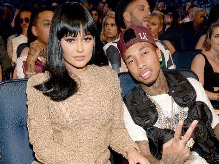 What year did Kylie and Tyga break up?