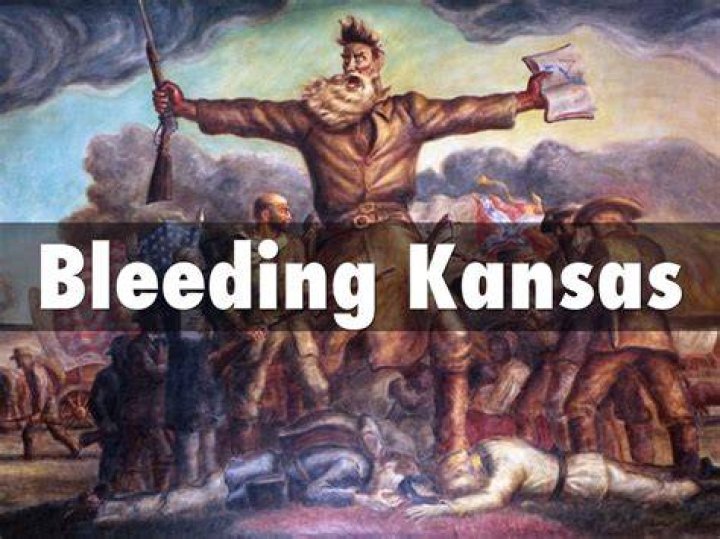 Where did the term Bleeding Kansas come from?