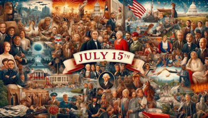 Who was born on the 15th of July?