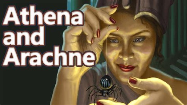 Why did Athena get mad at Arachne?